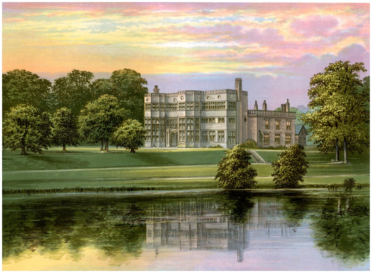Astley Hall, Lancashire, Home of Baronet de Hoghton, c1880 by Unbekannt