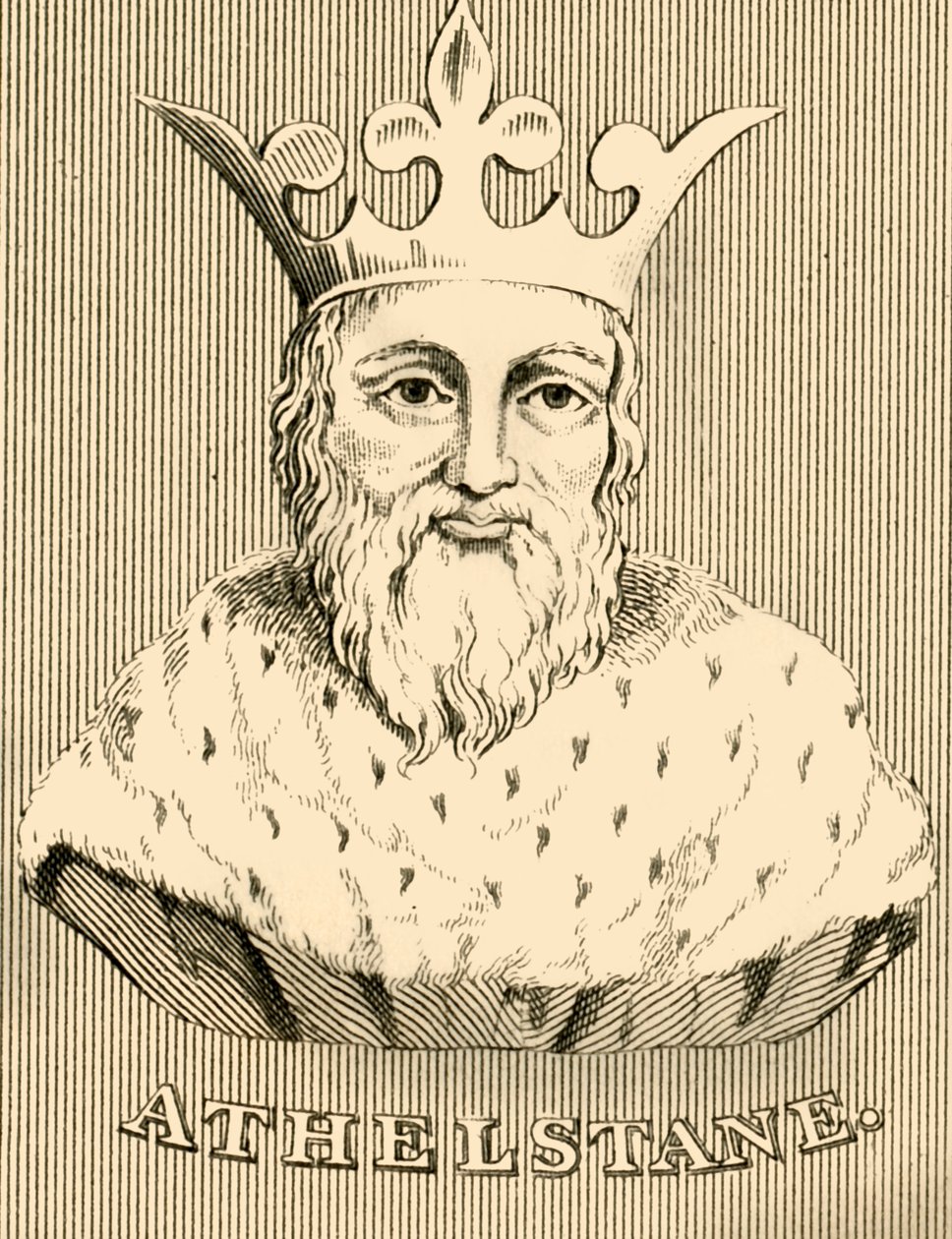 Athelstane, c. 894-939, 1830 by Unbekannt