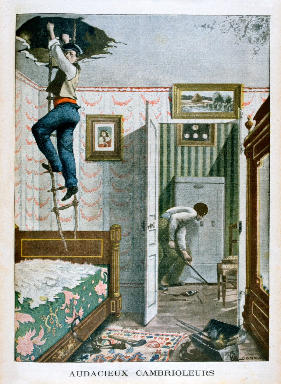 Audacious Burglars, 1901 by Unbekannt