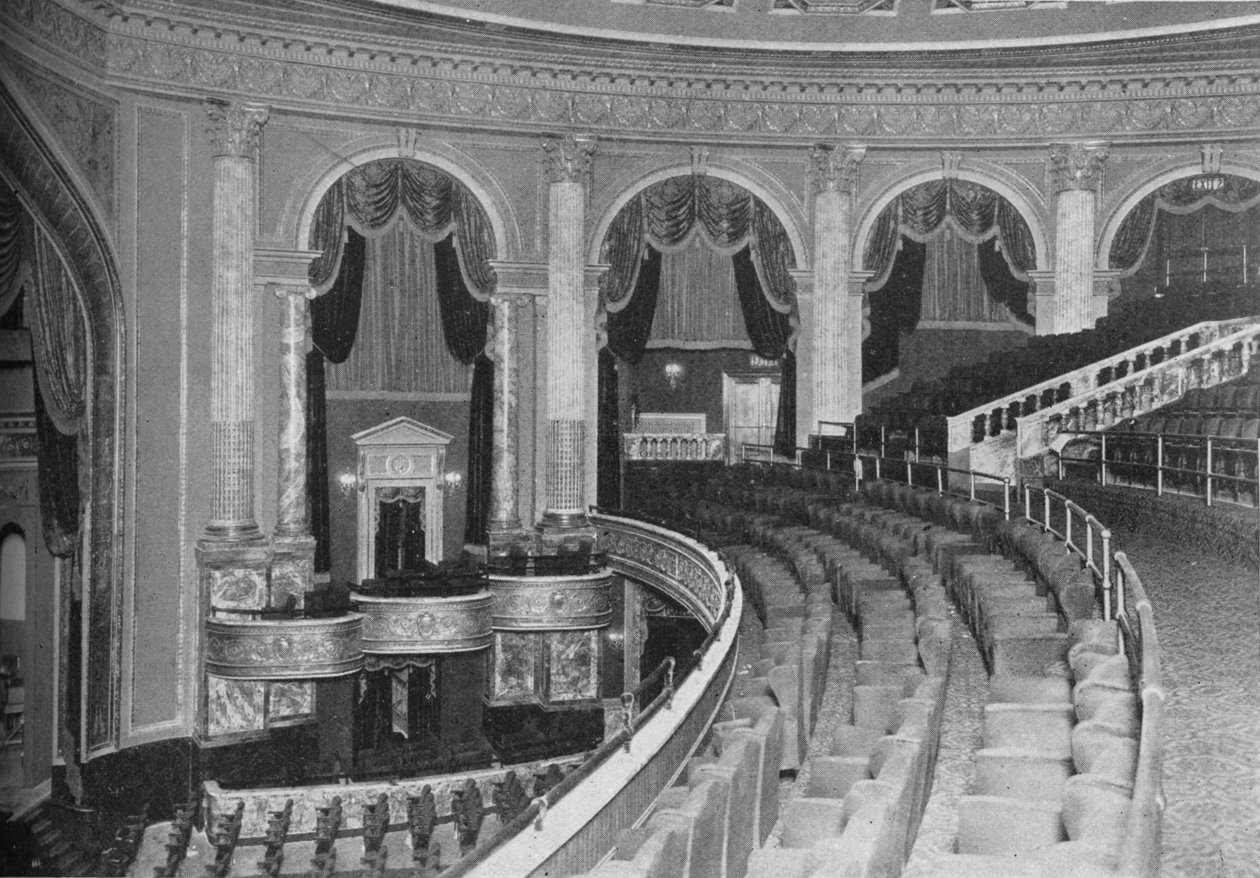 Auditorium from the balcony, Fox Theatre, Philadelphia, Pennsylvania, 1925 by Unbekannt