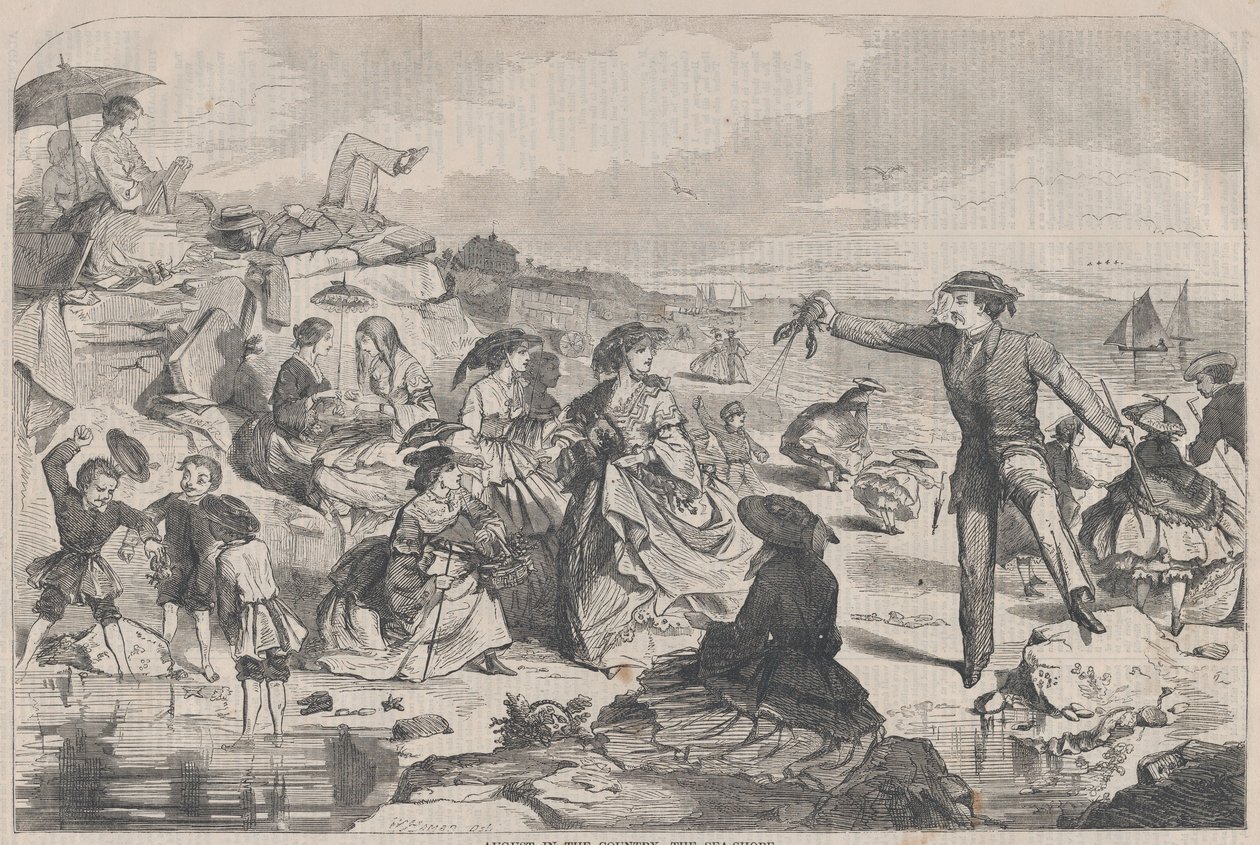 August in the Country - The Sea-Shore Harper