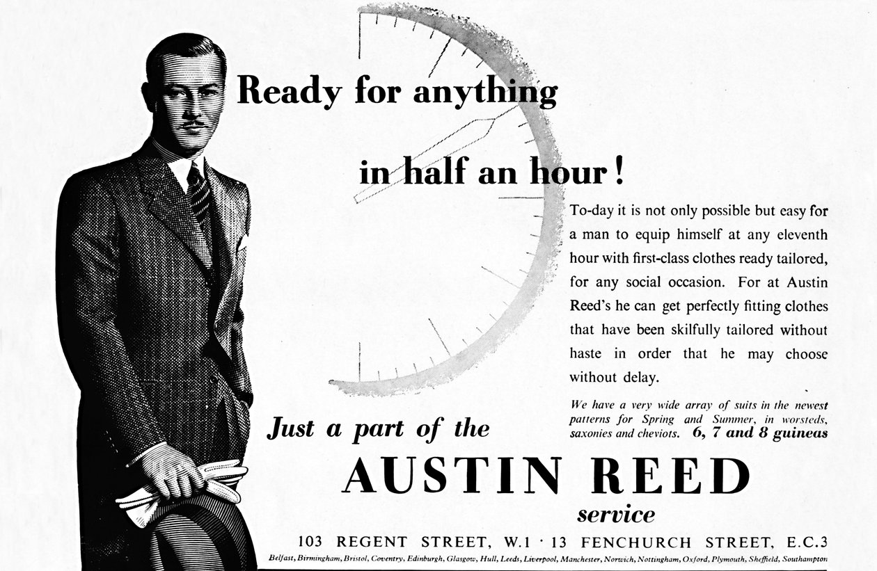 Austin Reed - Ready for anything in half an hour, 1937 by Unbekannt