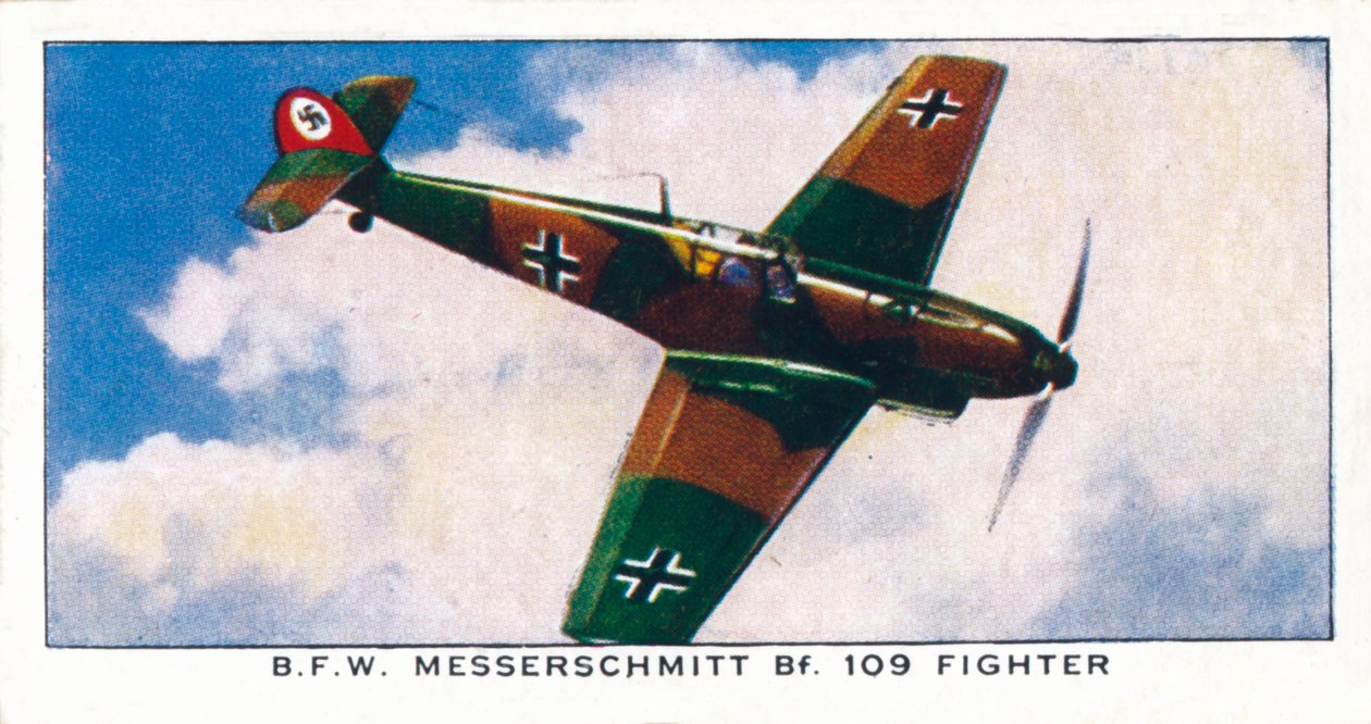 B.F.W. Messerschmitt Bf. 109 Fighter, 1938 by Unbekannt