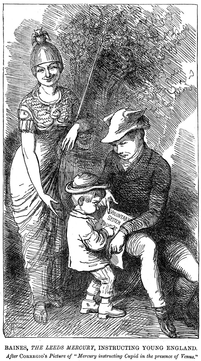 Baines, The Leeds Mercury, Instructing Young England by Unbekannt