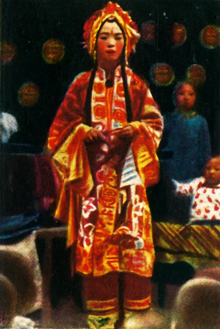 Ballad-Singer, China, c1928 by Unbekannt