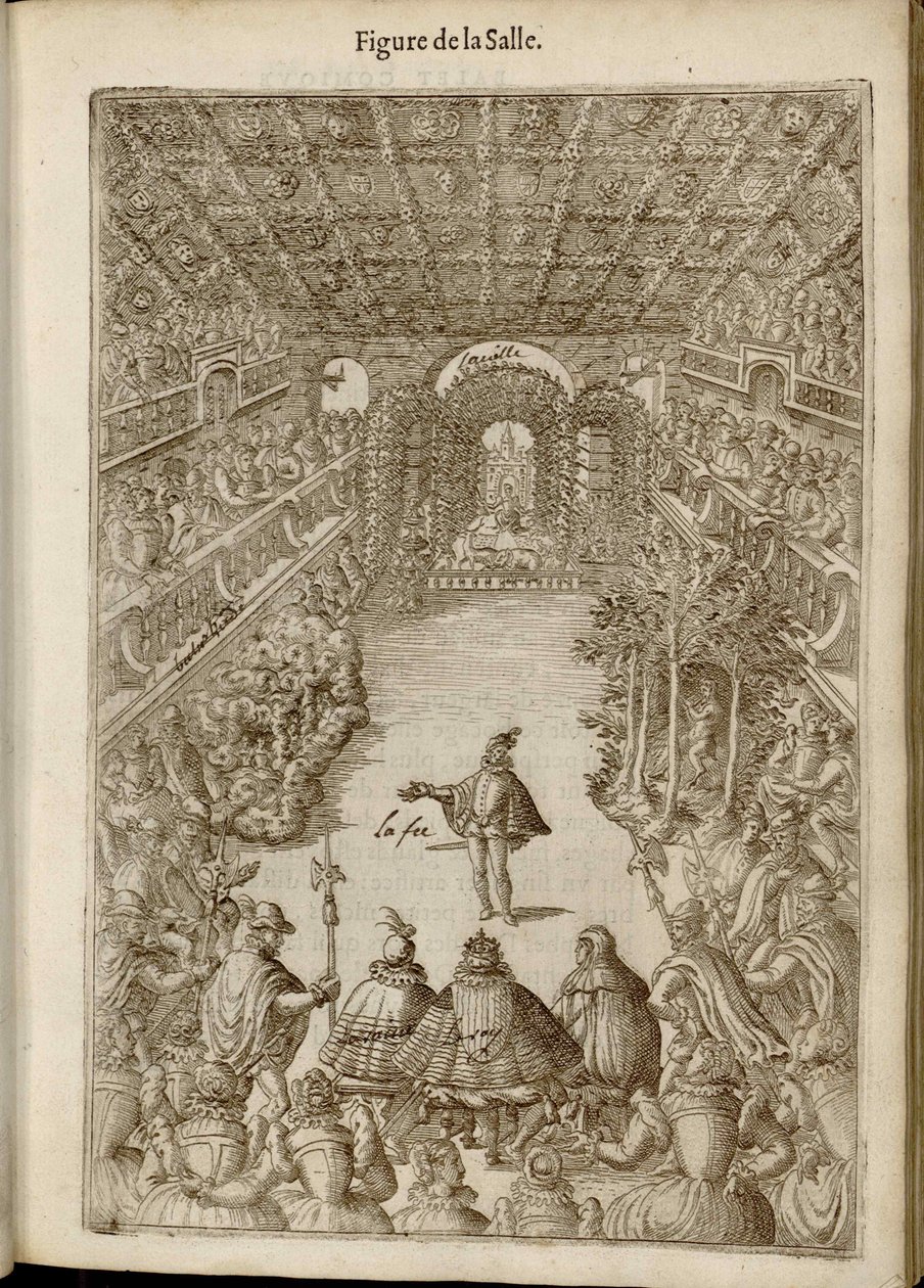 Ballet comique de la reine by Balthasar de Beaujoyeulx by Unbekannt