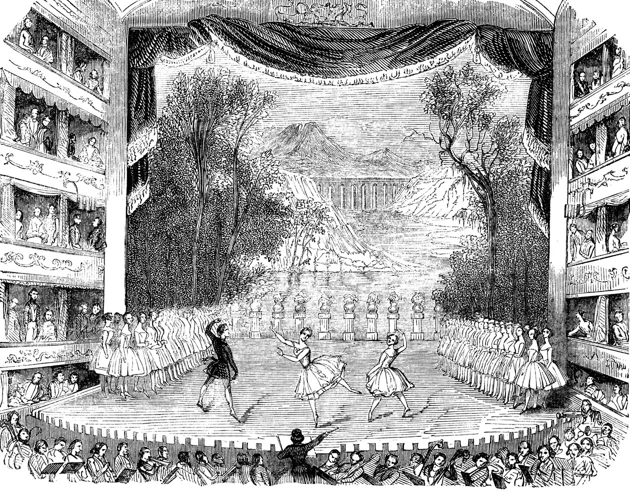 Ballet performance at Her Majesty