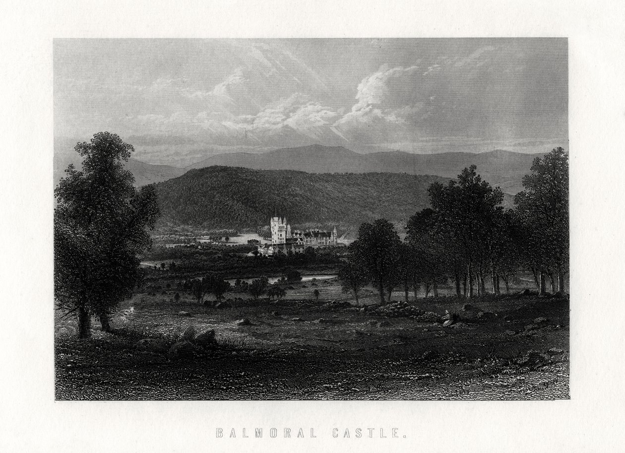 Balmoral Castle, Scotland, 1883 by Unbekannt