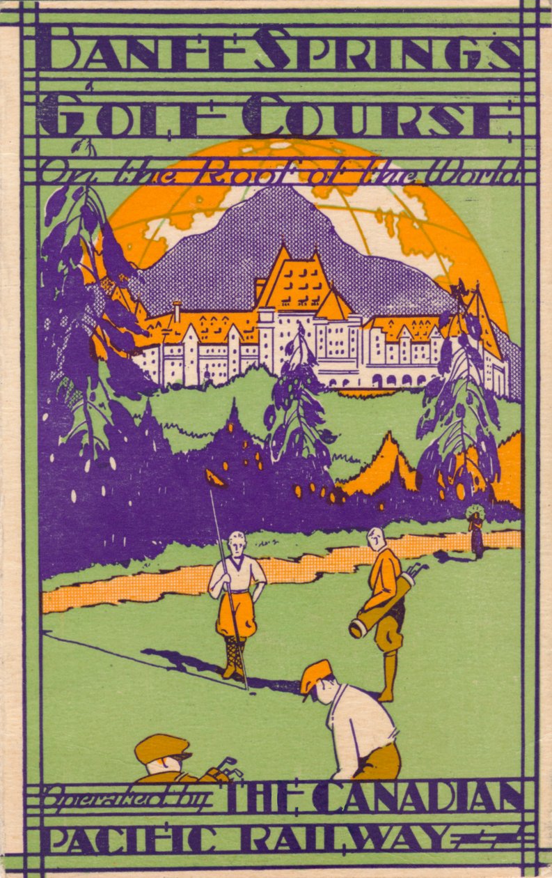 Banff Springs Golf Course, scorecard by Unbekannt