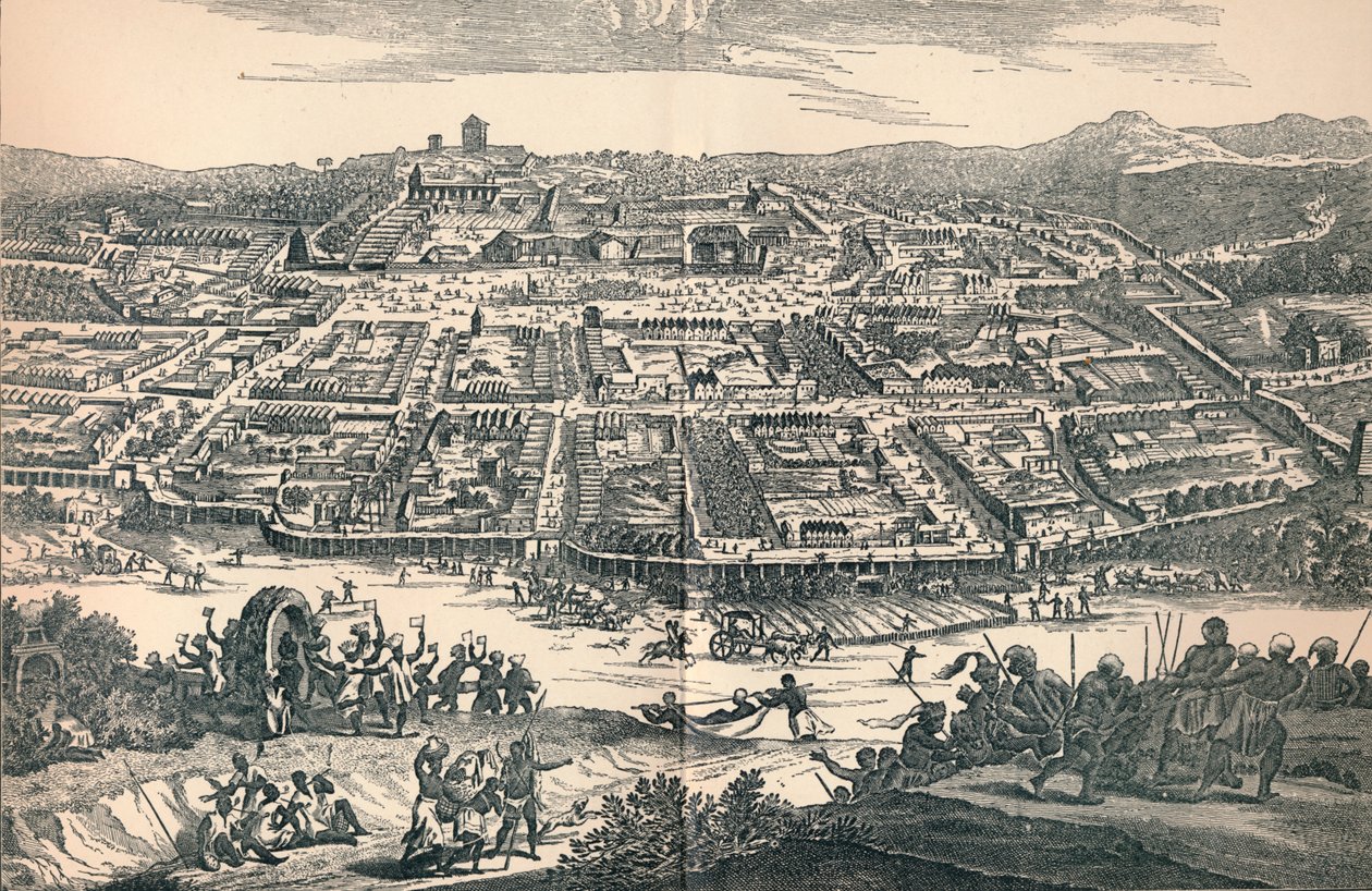 Banza Lovangri, The Capital of the Former Kingdom of Lovango, c1670, 1903 by Unbekannt
