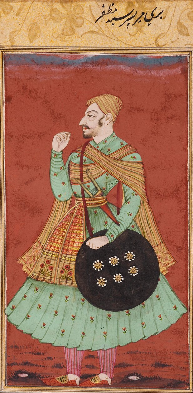 Bari Mir, son of Sayyid Muzaffar, c. 1675 by Unbekannt