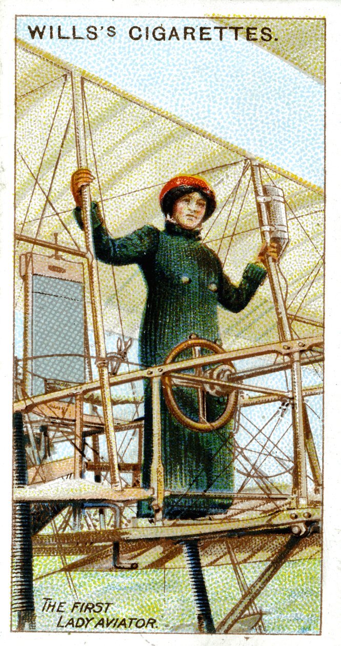 Baroness Raymonde Delaroche, First Woman to Hold Pilot