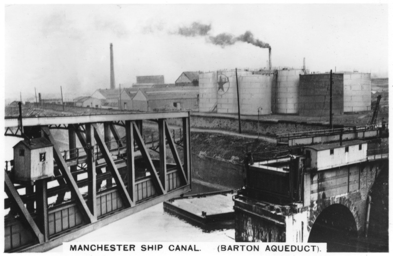 Barton Aqueduct, Manchester Ship Canal, 1936 by Unbekannt