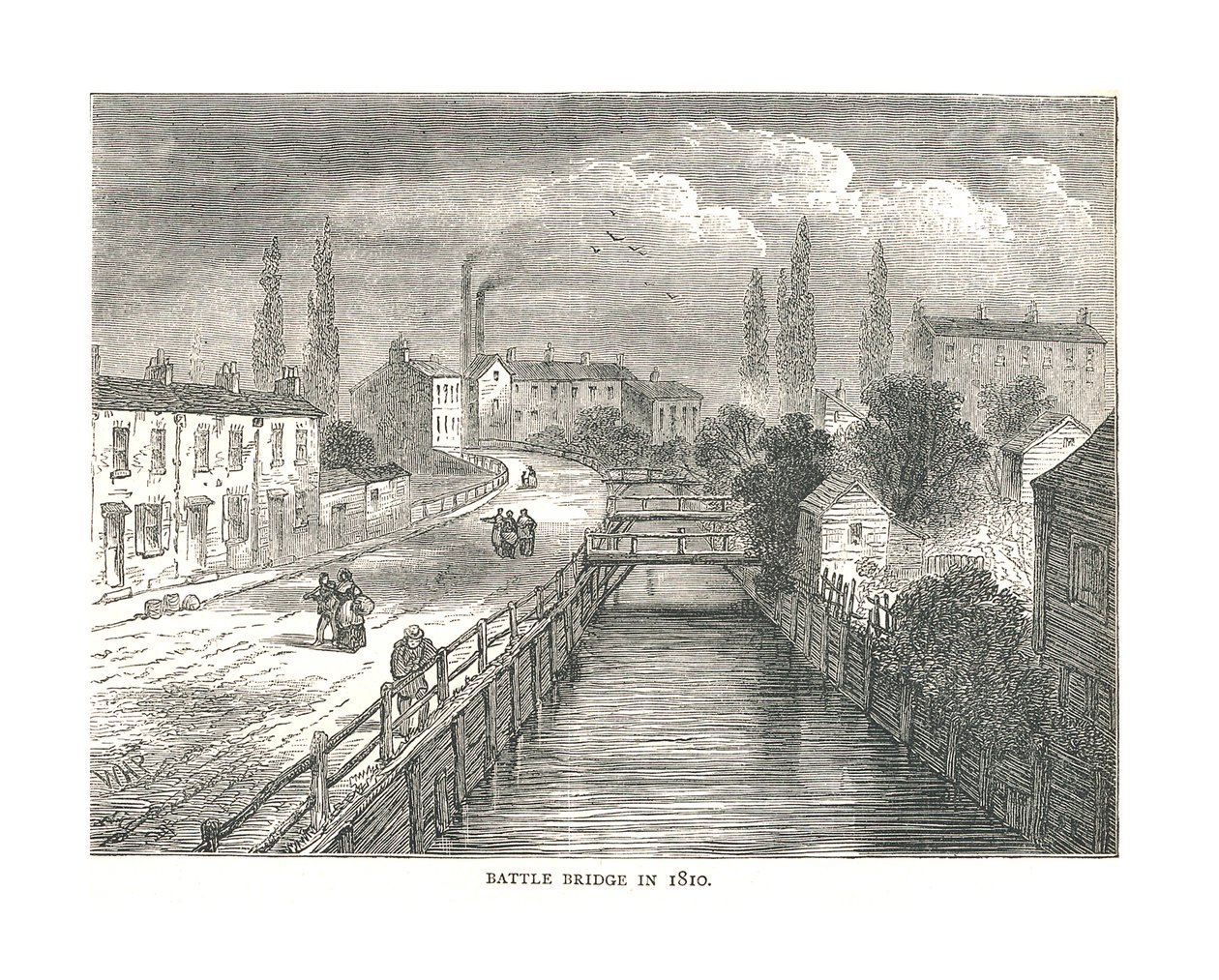 Battle Bridge, 1810 by Unbekannt