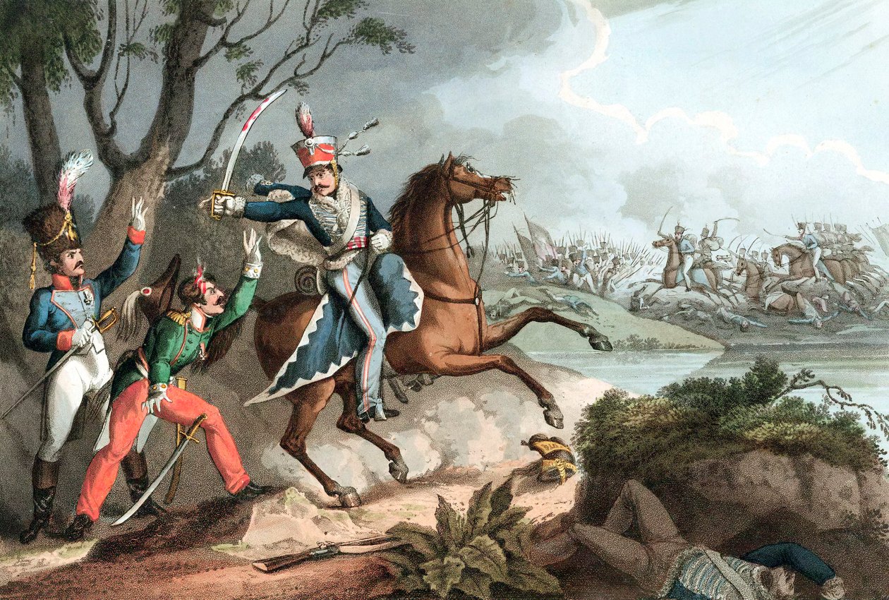 Battle of Albuera, Peninsular War, 16 May 1811 by Unbekannt