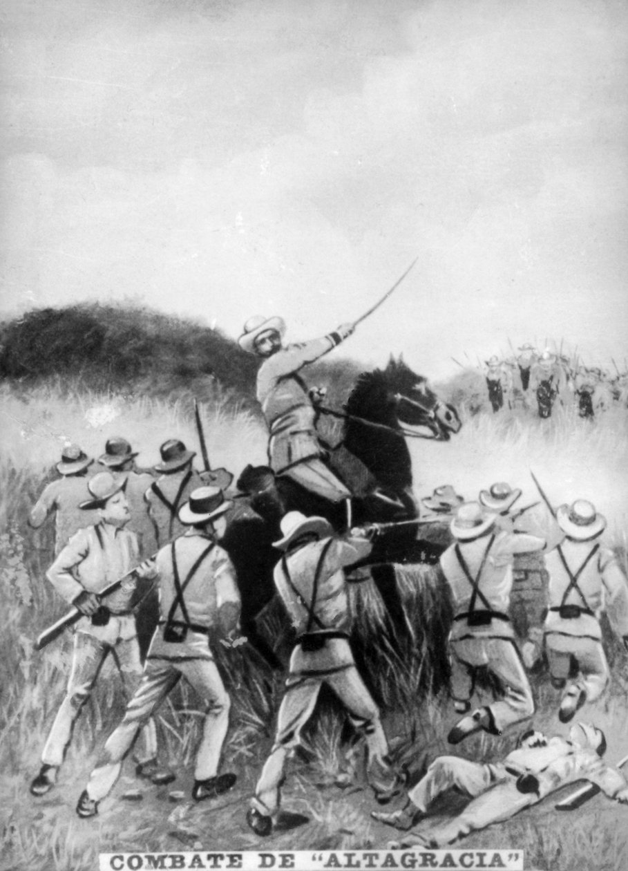 Battle of Altagracia, 22nd June 1895, c. 1910 by Unbekannt