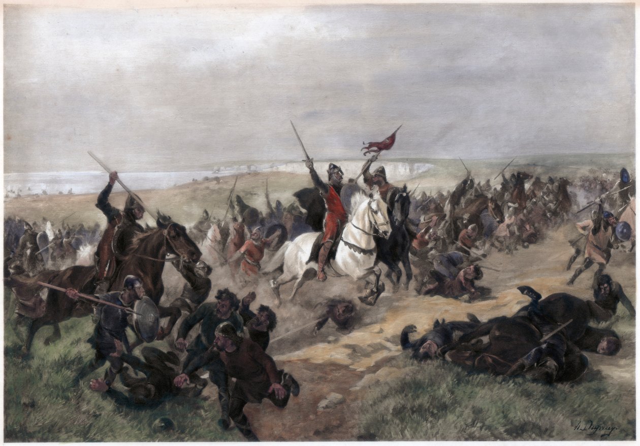 Battle of Hastings, 14th October 1066 by Unbekannt