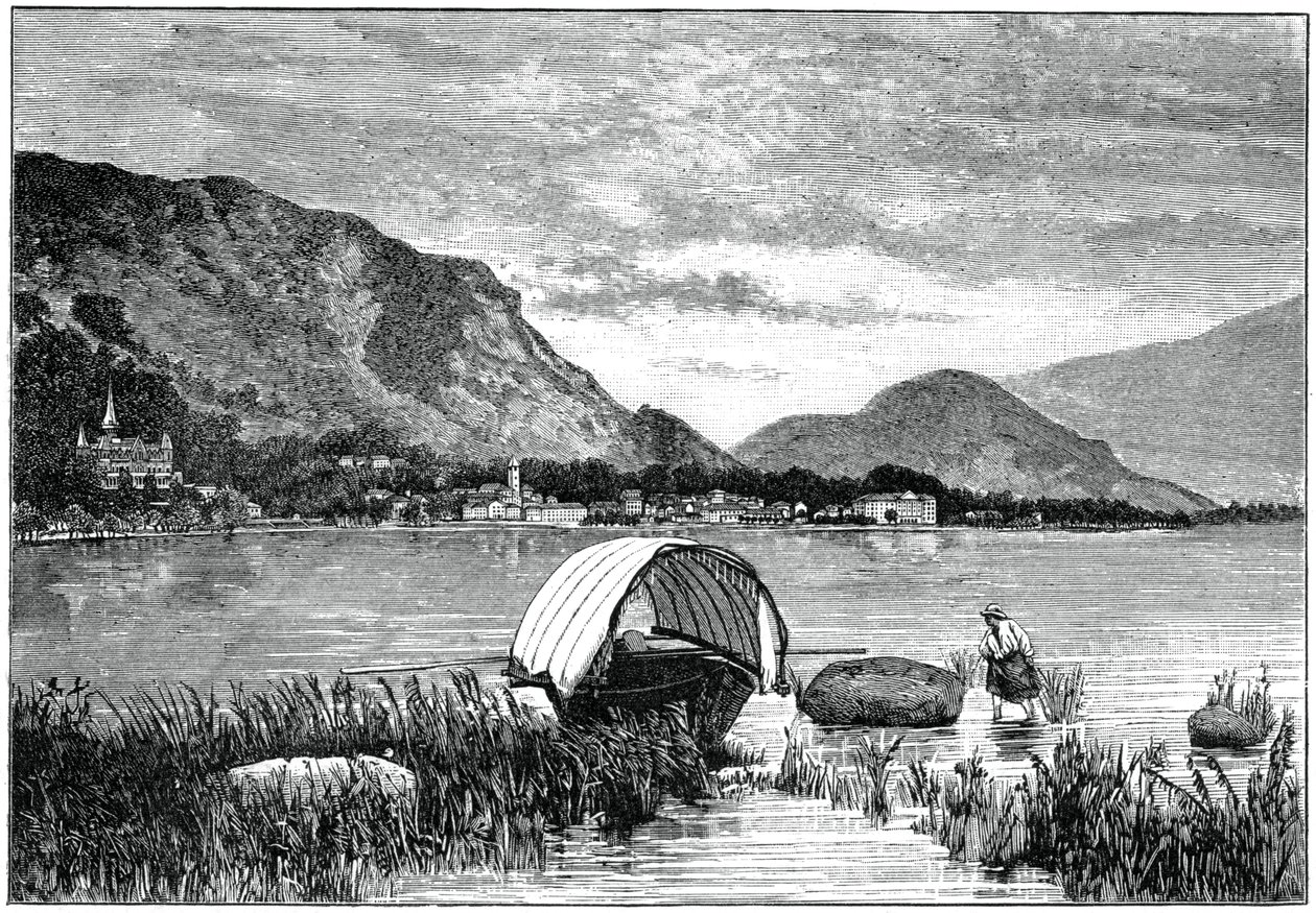 Baveno, on Lake Maggiore, Northern Italy, 1900 by Unbekannt