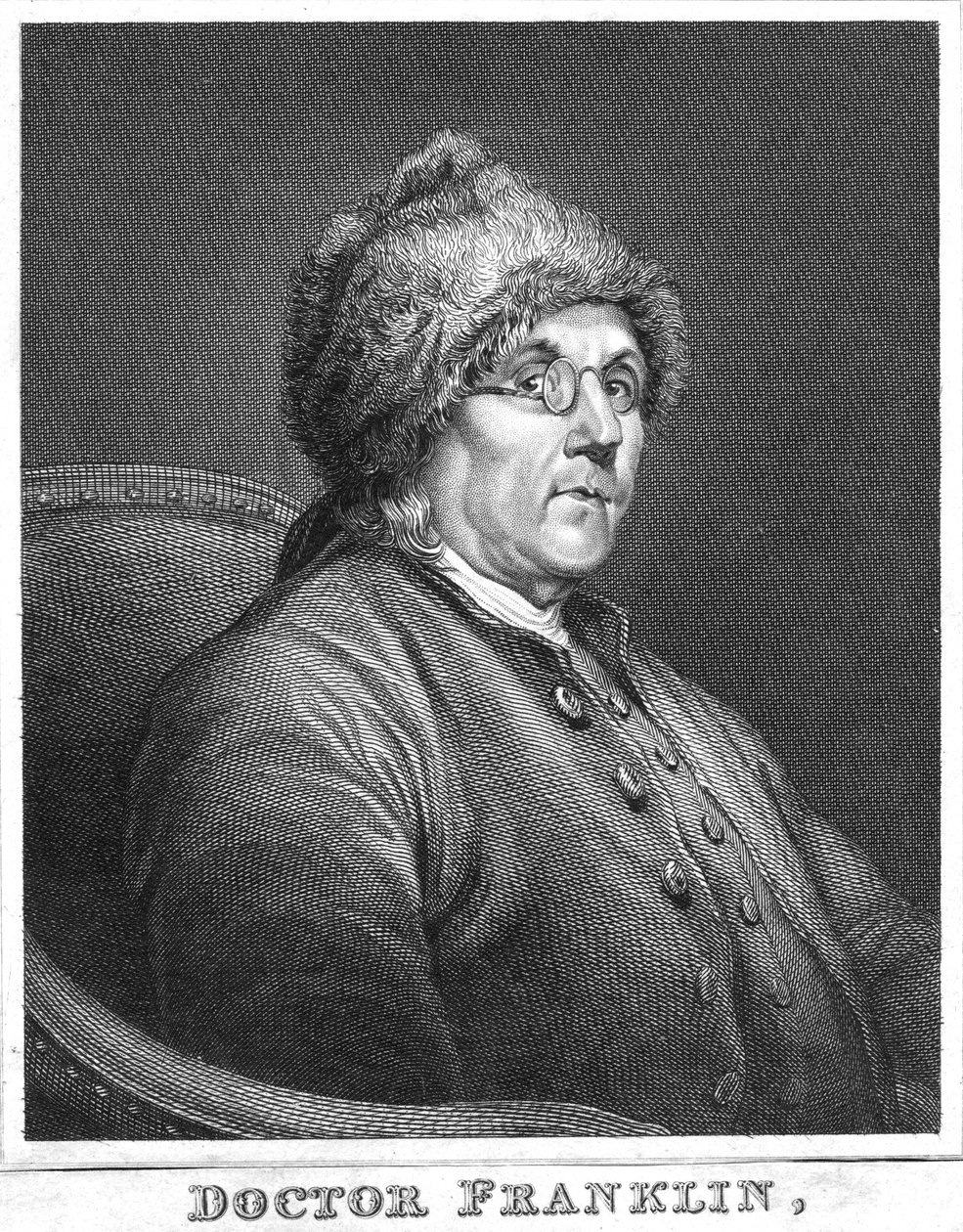Benjamin Franklin, American Scientist, Inventor and Statesman by Unbekannt