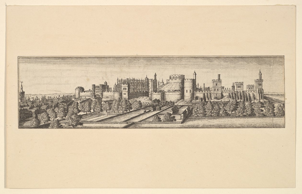 Berkshire, with Windsor Castle by Unbekannt