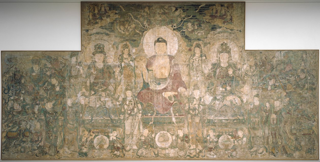 Bhaisajyaguru, the Buddha of Healing and Medicine by Unbekannt