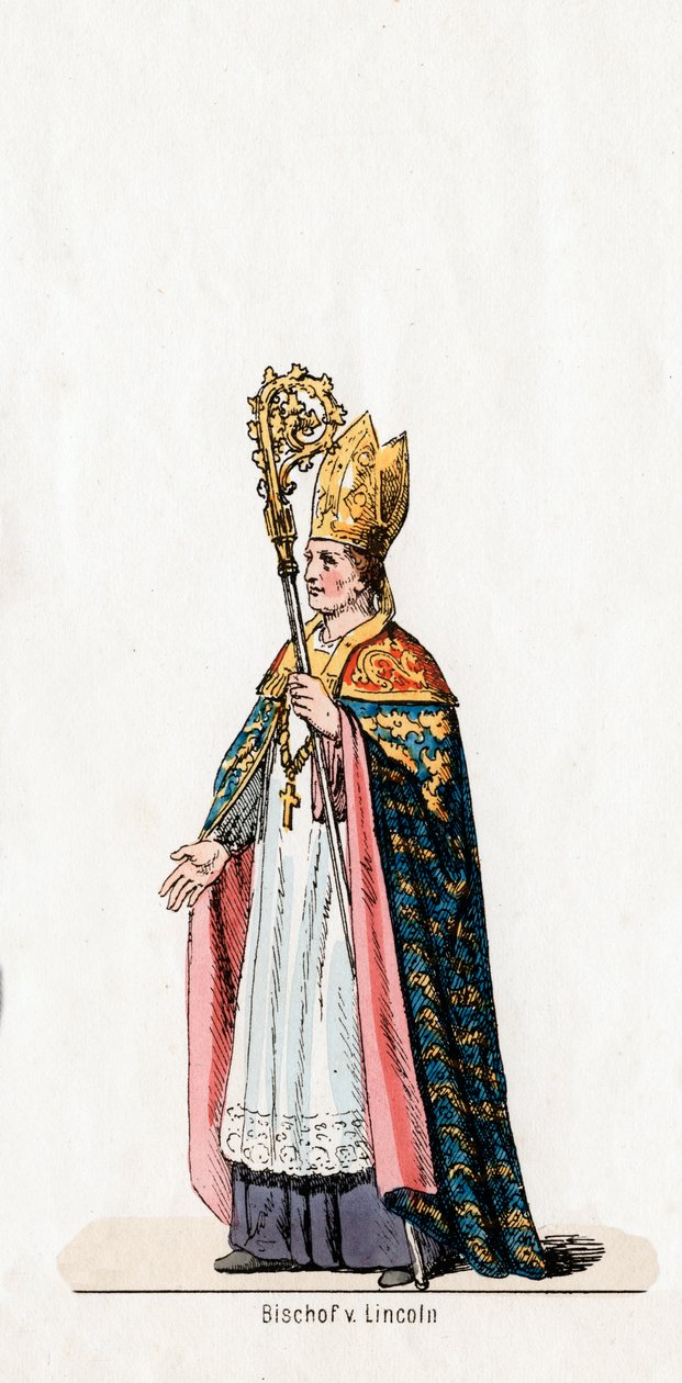 Bishop of Lincoln, costume design for Shakespeare