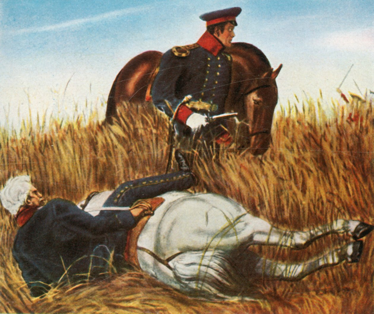 Blücher at the Battle of Ligny, 16 June 1815, 1936 by Unbekannt