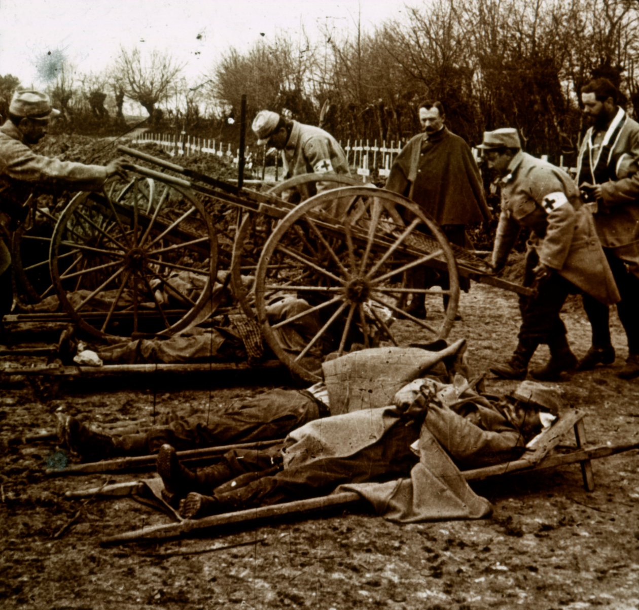 Bodies, Villers-au-Bois, northern France, c1914-c1918 by Unbekannt