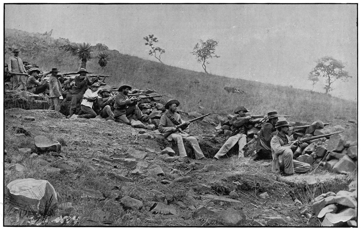 Boers Besieging Ladysmith, 2nd Boer War, 1899-1900 by Unbekannt