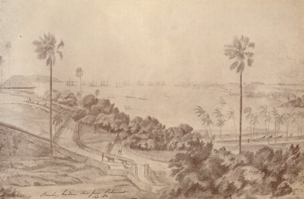 Bombay Harbour - Seen from Belmont by Unbekannt