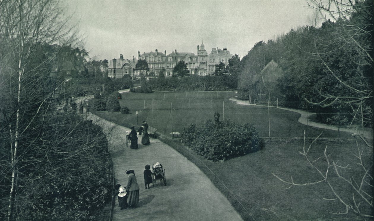 Boscombe Gardens, c1910 by Unbekannt