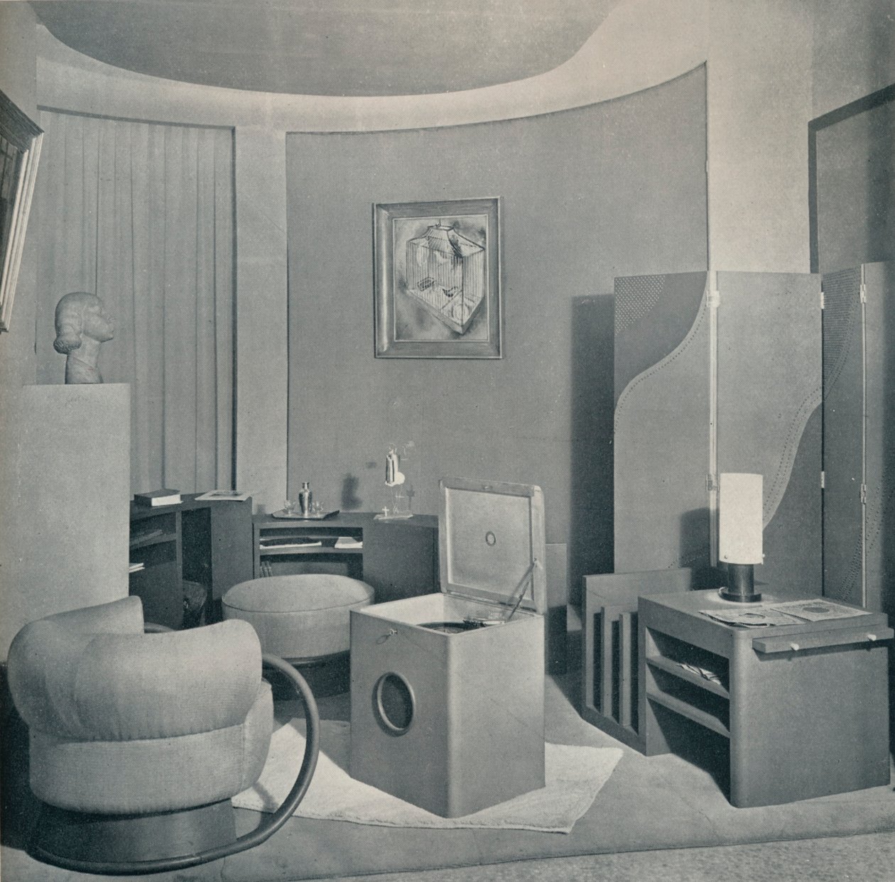 Boudoir from the Salon des Artistes Decorateurs, by DIM by Unbekannt