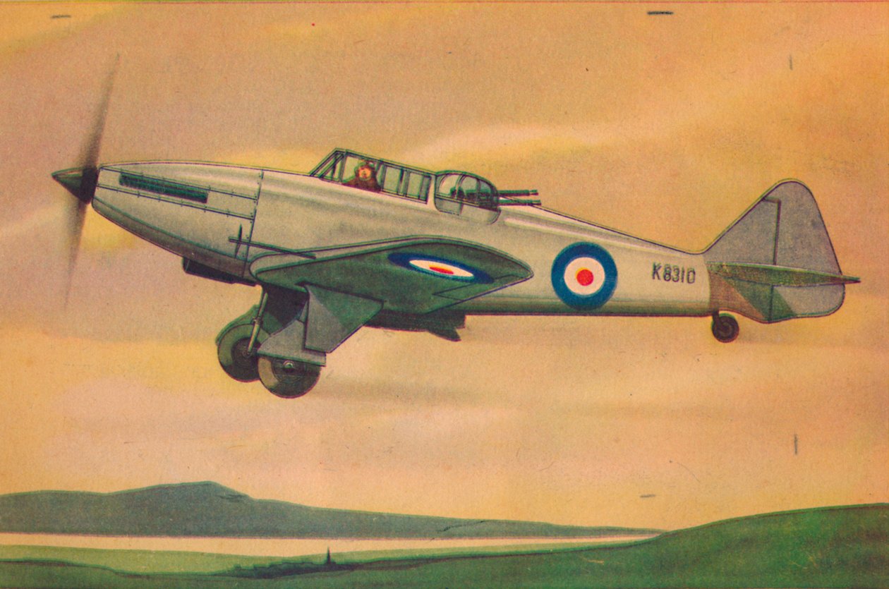 Boulton Paul Defiant Fighter Monoplane by Unbekannt