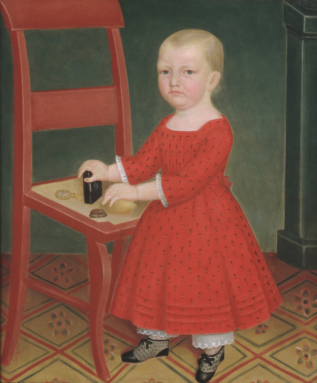 Boy with Blond Hair by Unbekannt
