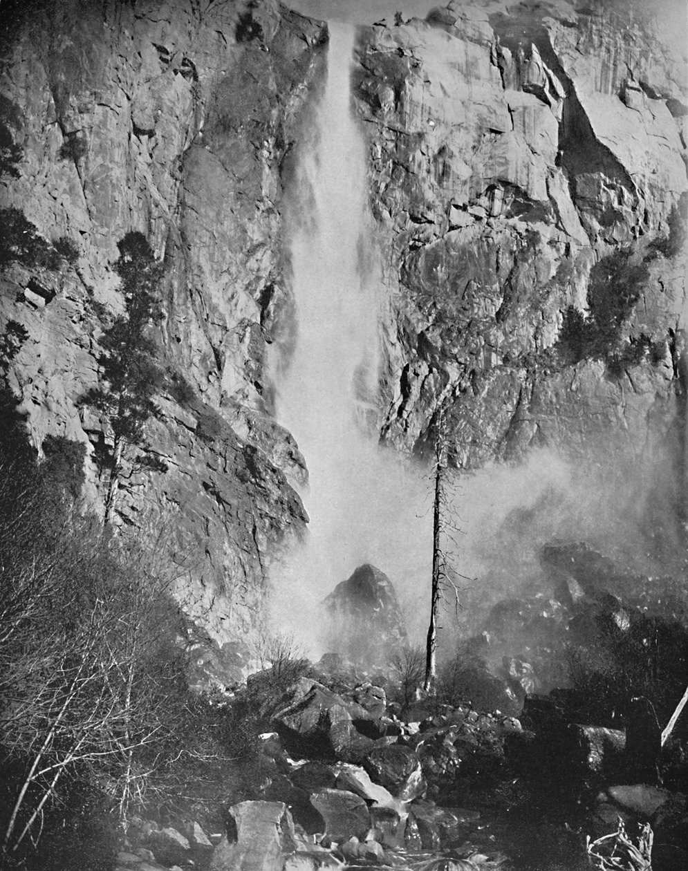 Bridal Veil Fall, Yosemite, Cal., c1897 by Unbekannt