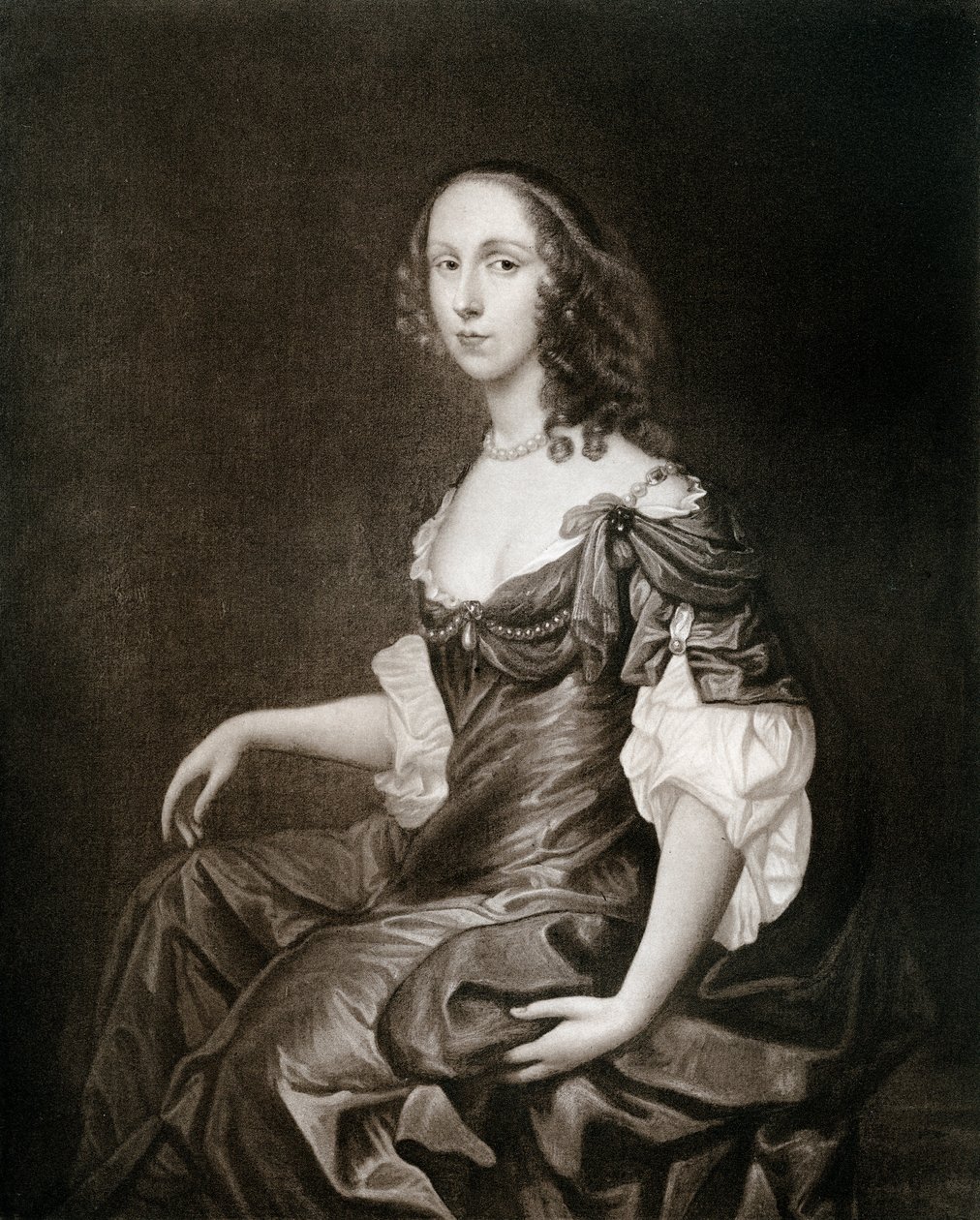 Bridget Cromwell, eldest daughter of Oliver Cromwell, 17th century by Unbekannt