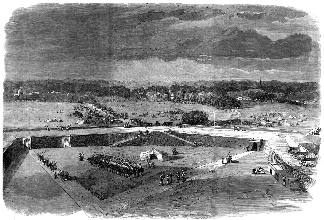 Brigadier-General Havelock Leaving the Fortress of Allahabad to Recapture Cawnpore by Unbekannt