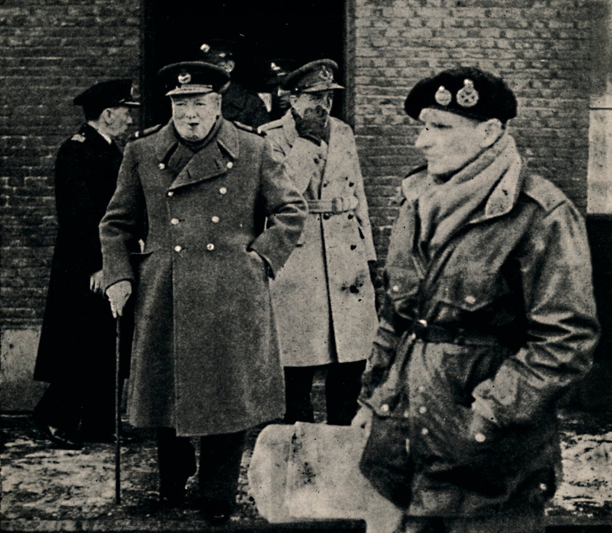 British Prime Minister Visits The Western Front, 1944-1945 by Unbekannt