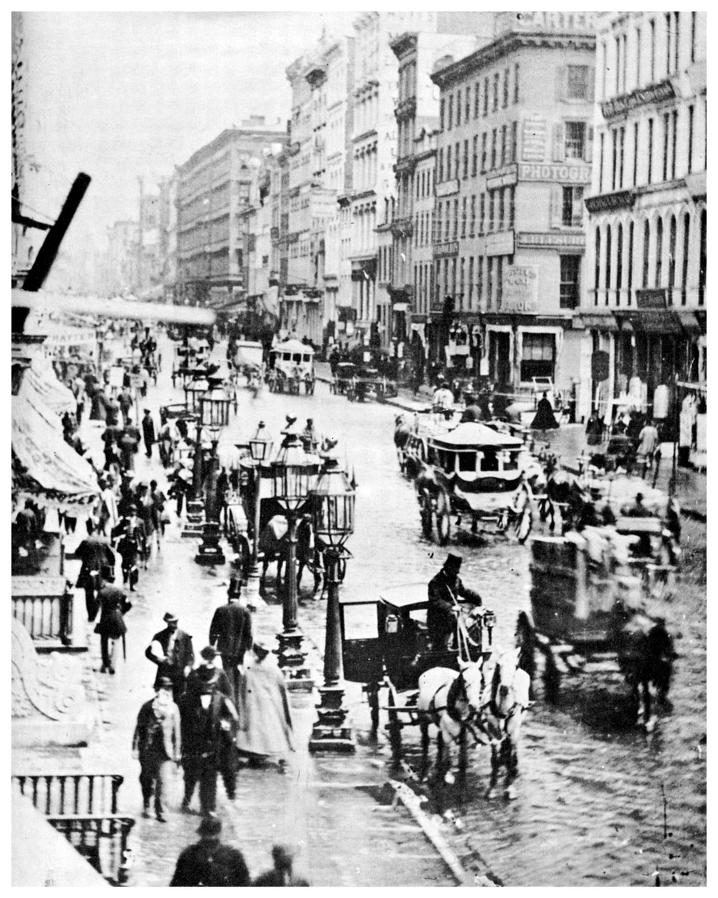 Broadway and Spring Street, New York City, USA by Unbekannt