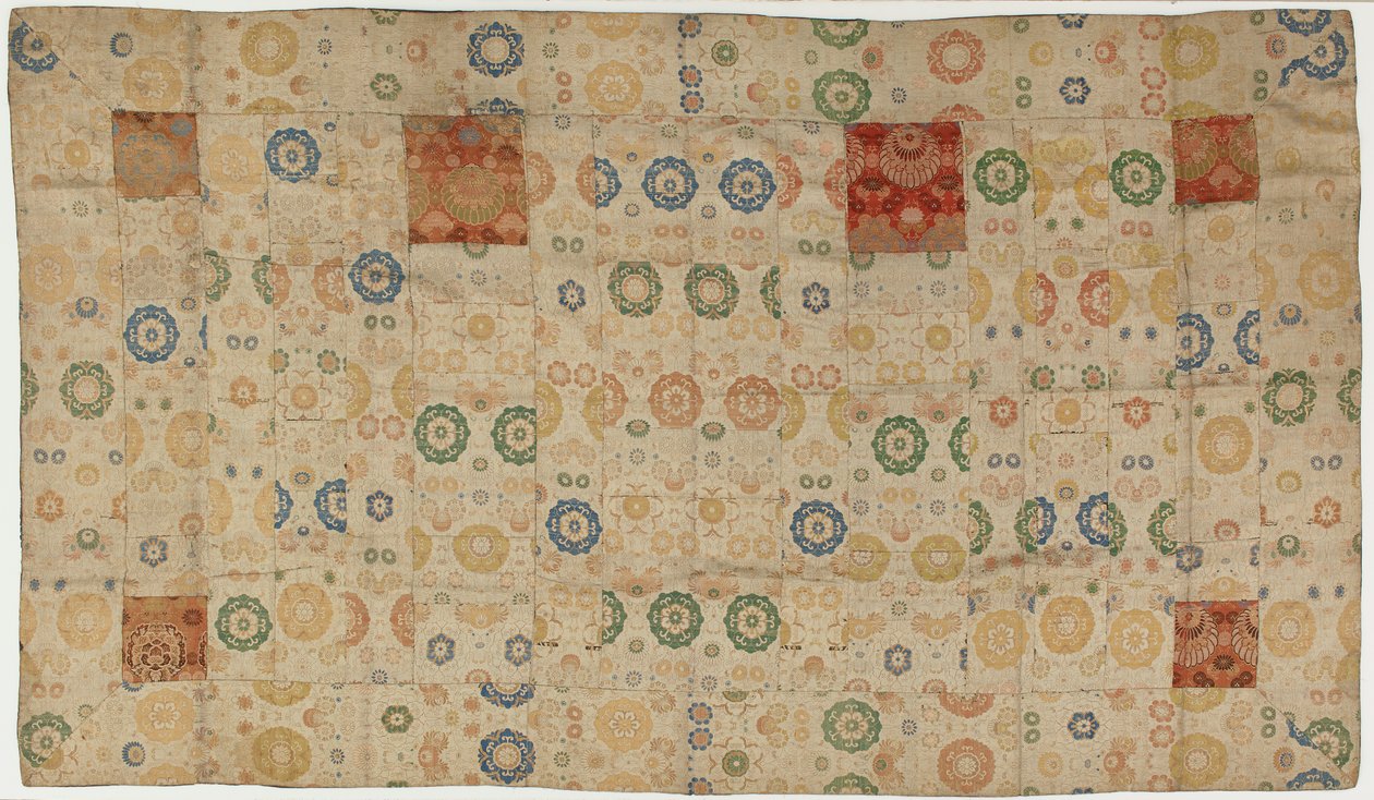 Brocade, Silk. A Buddhist Monk