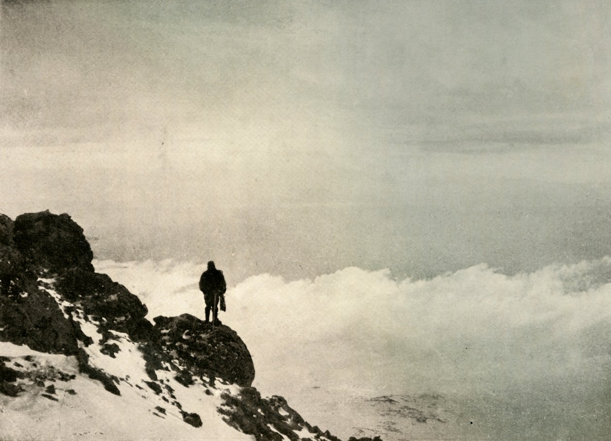 Brocklehurst Looking Down From Mount Erebus, 1908, 1909 by Unbekannt