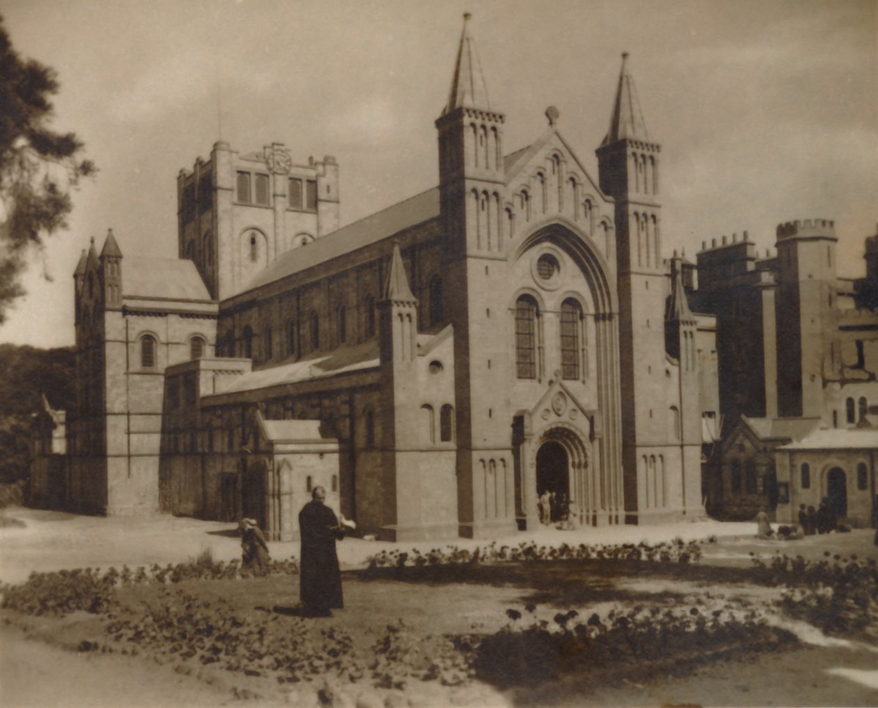 Buckfast Abbey Church, N.W by Unbekannt