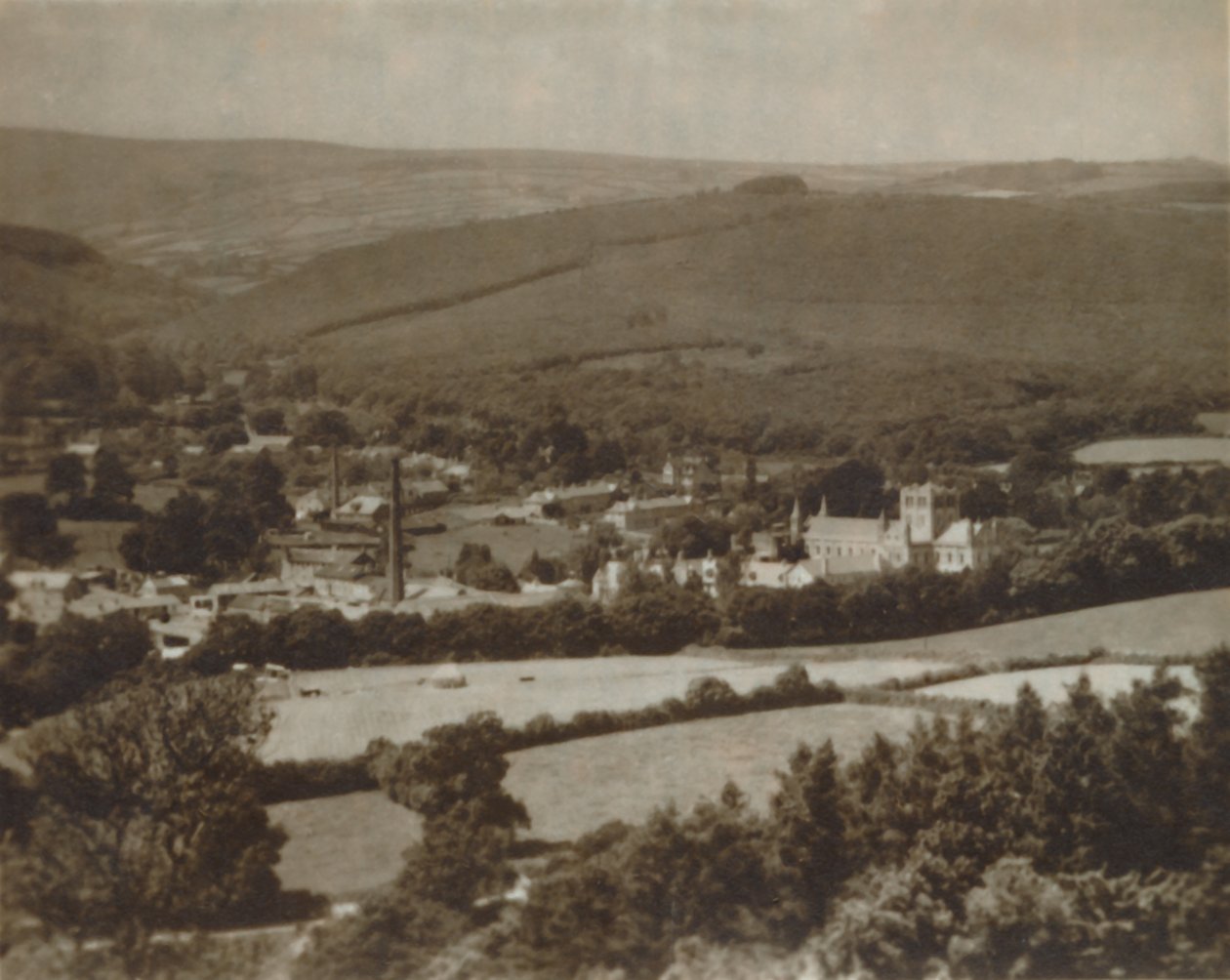 Buckfast Abbey and Dartmoor by Unbekannt