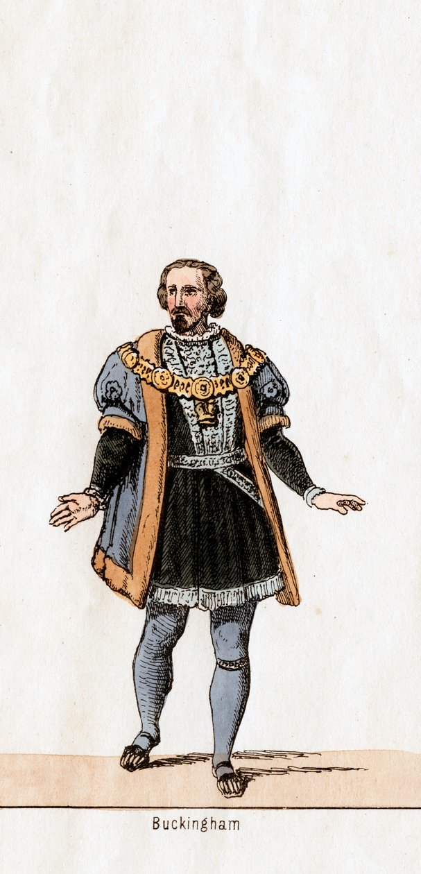 Buckingham, costume design for Shakespeare