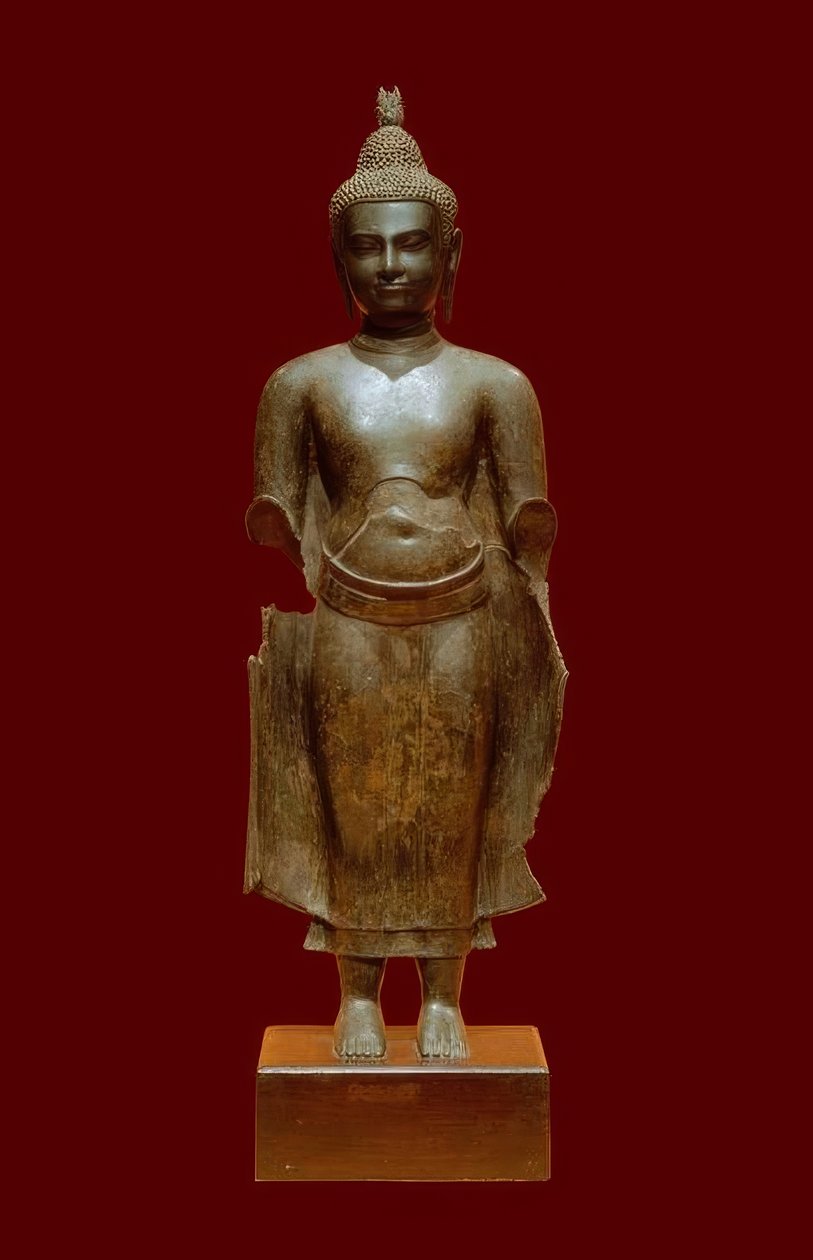 Buddha Khmer Art, Cambodia, 14th century by Unbekannt