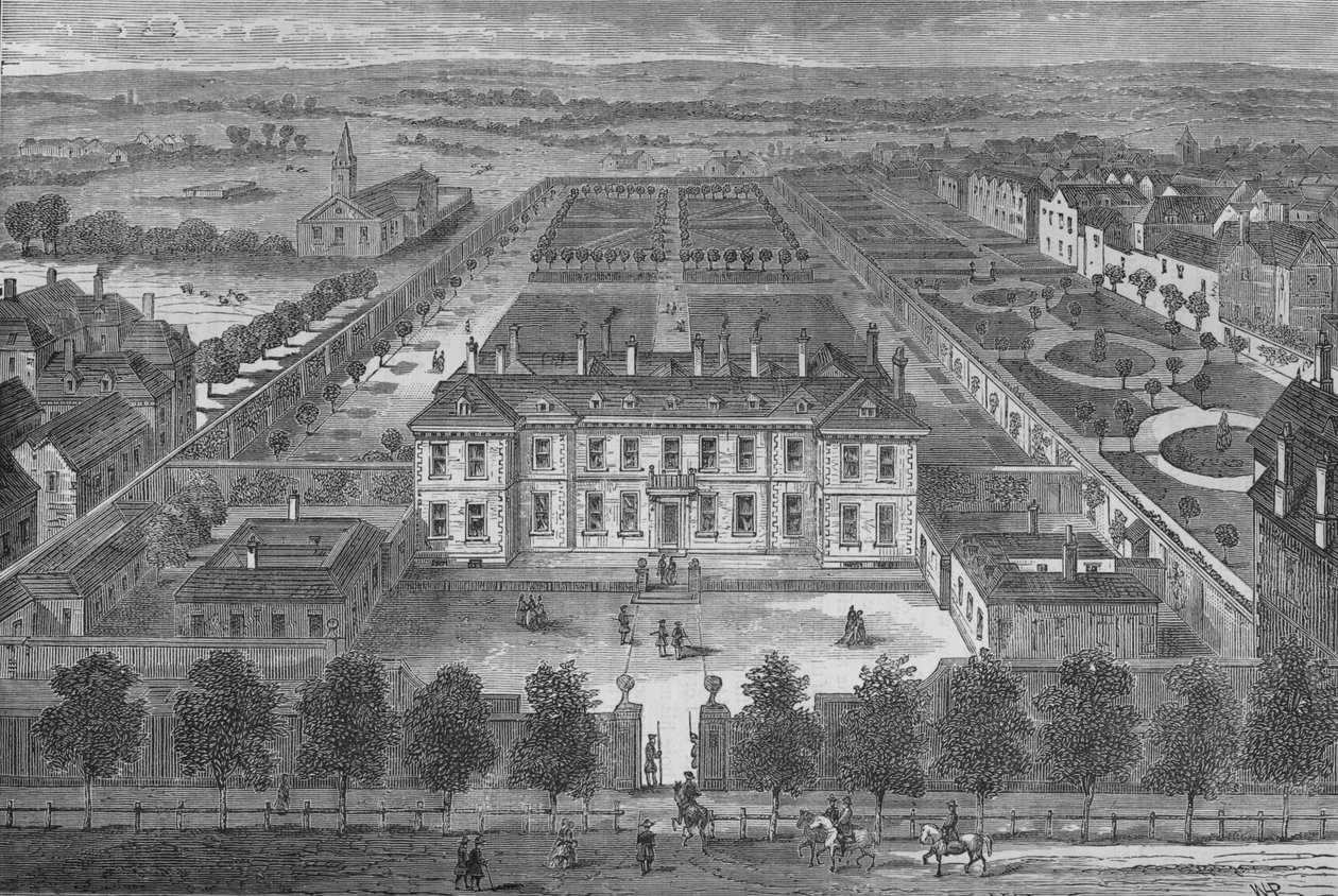 Burlington House, Westminster, London, c.1700 by Unbekannt