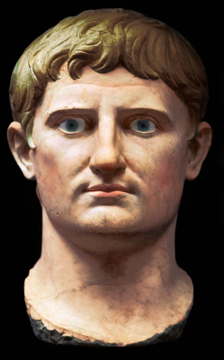 Bust of the Roman Emperor Augustus, 1st century BC by Unbekannt
