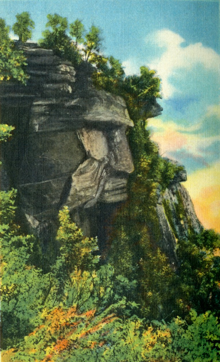Caesars Head, Altitude 3,227 Feet, Highest Point in South Carolina, 1942 by Unbekannt