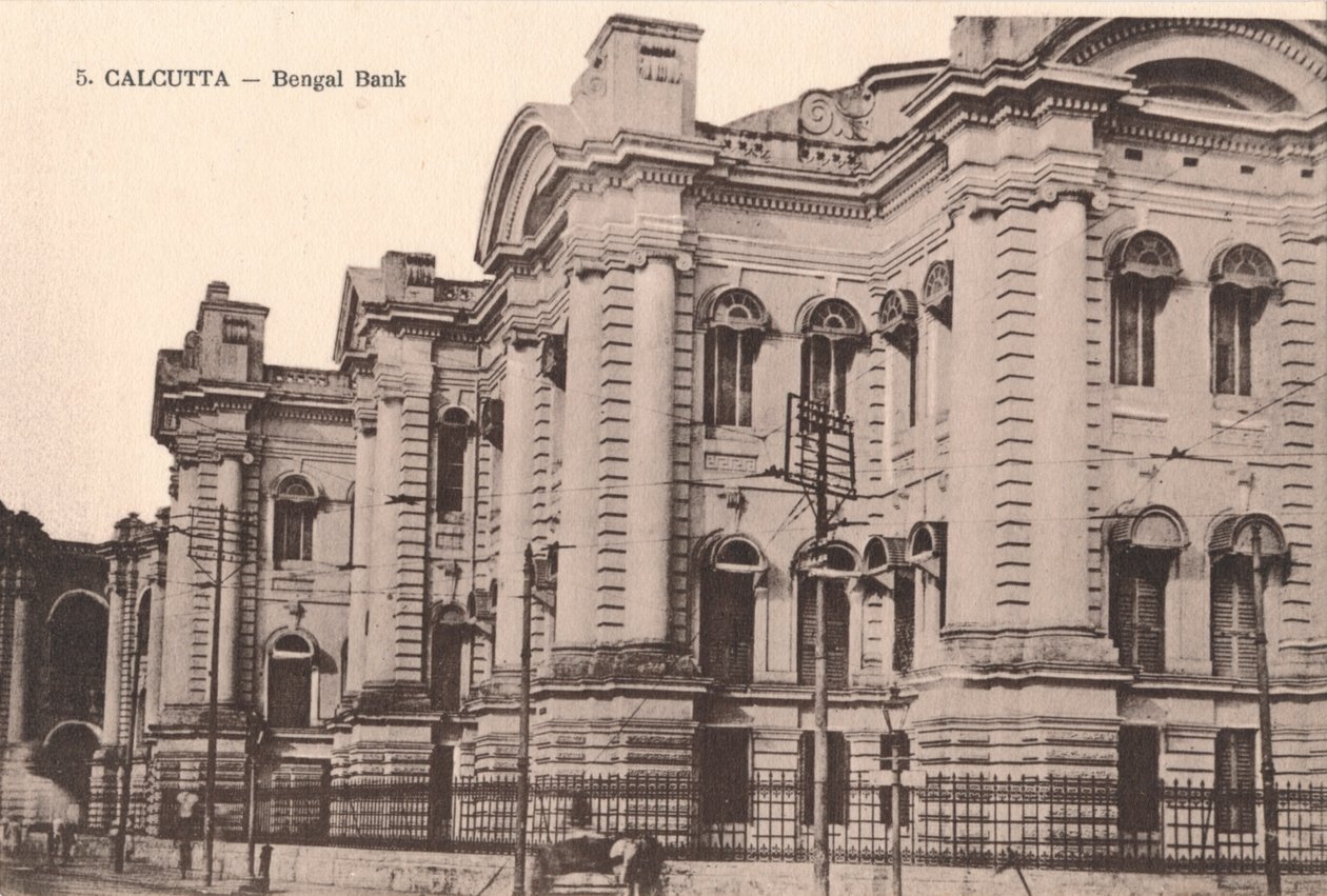 Calcutta - Bengal Bank by Unbekannt
