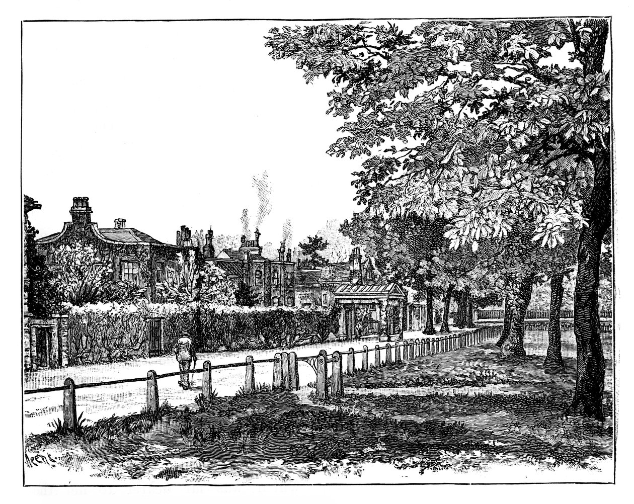 Cambridge Cottage, Kew, London by Unbekannt
